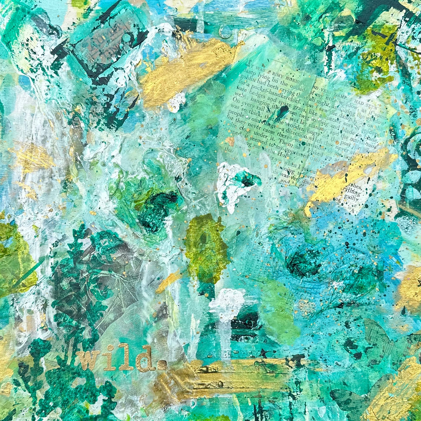 Abstract Pro-D Art Camp 💜 - Zinnia Awakens