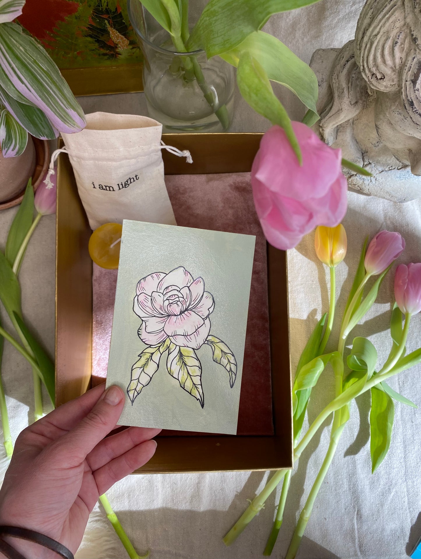 Heron Ritual Box - Zinnia Awakens