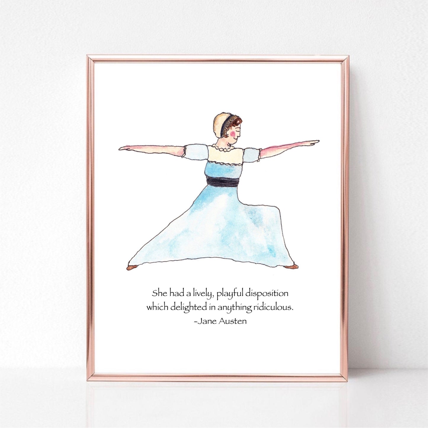 Jane Austen - Zinnia Awakens