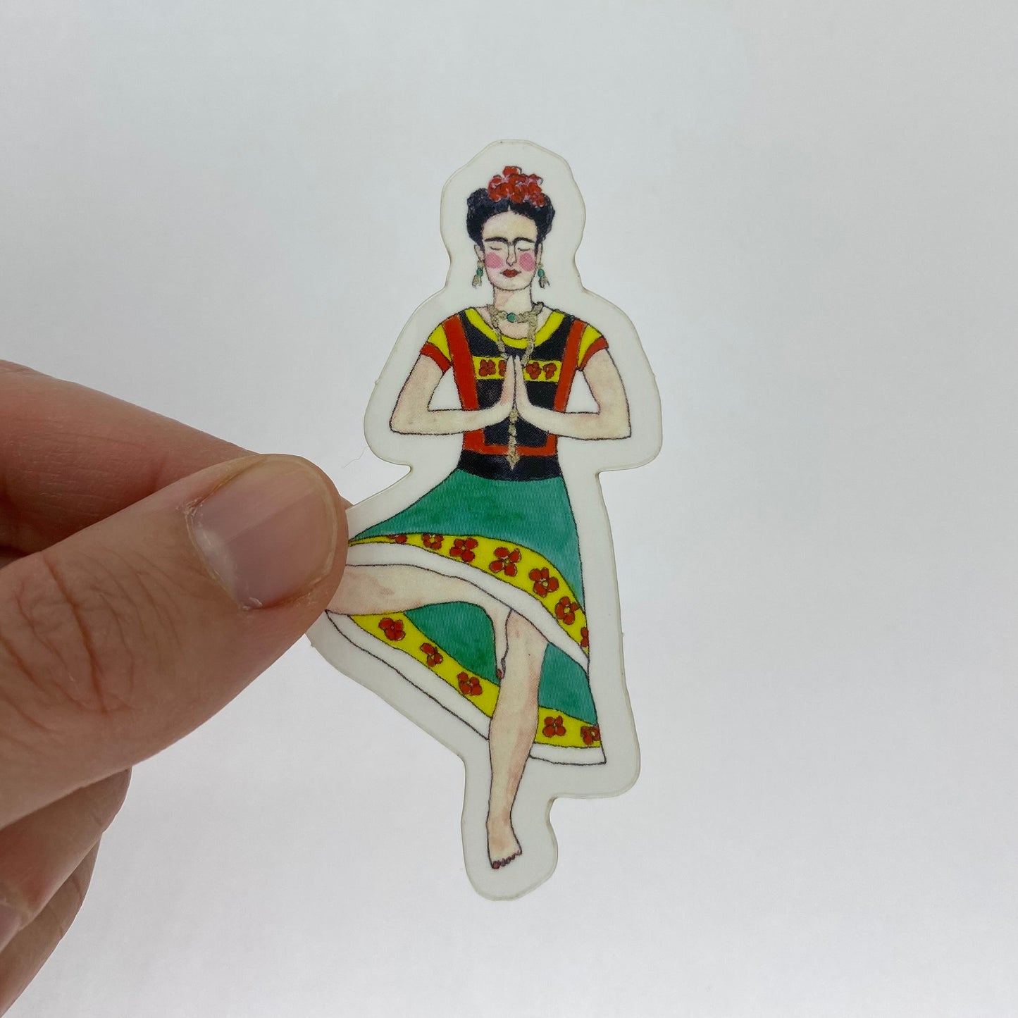 frida kahlo sticker 💜 - Zinnia Awakens