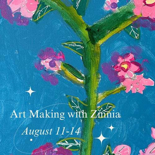 Art Making with Zinnia