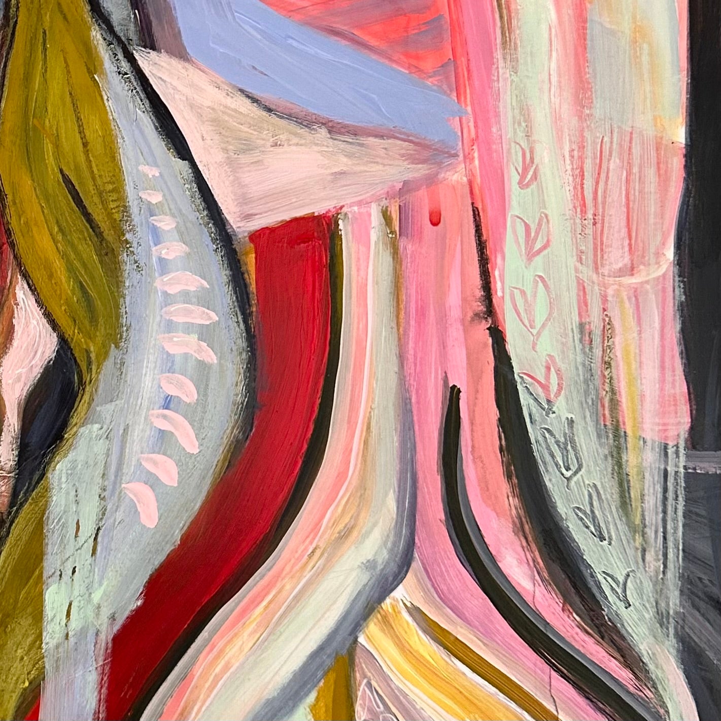 Abstract Pro-D Art Camp 💜 - Zinnia Awakens