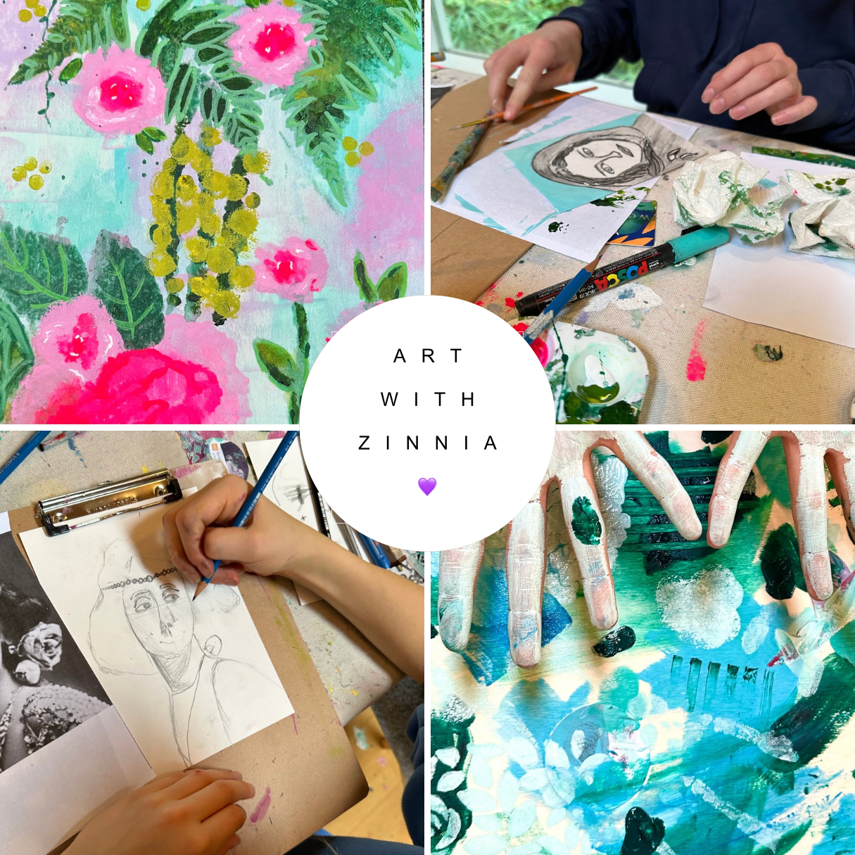 Make Art with Zinnia - Zinnia Awakens