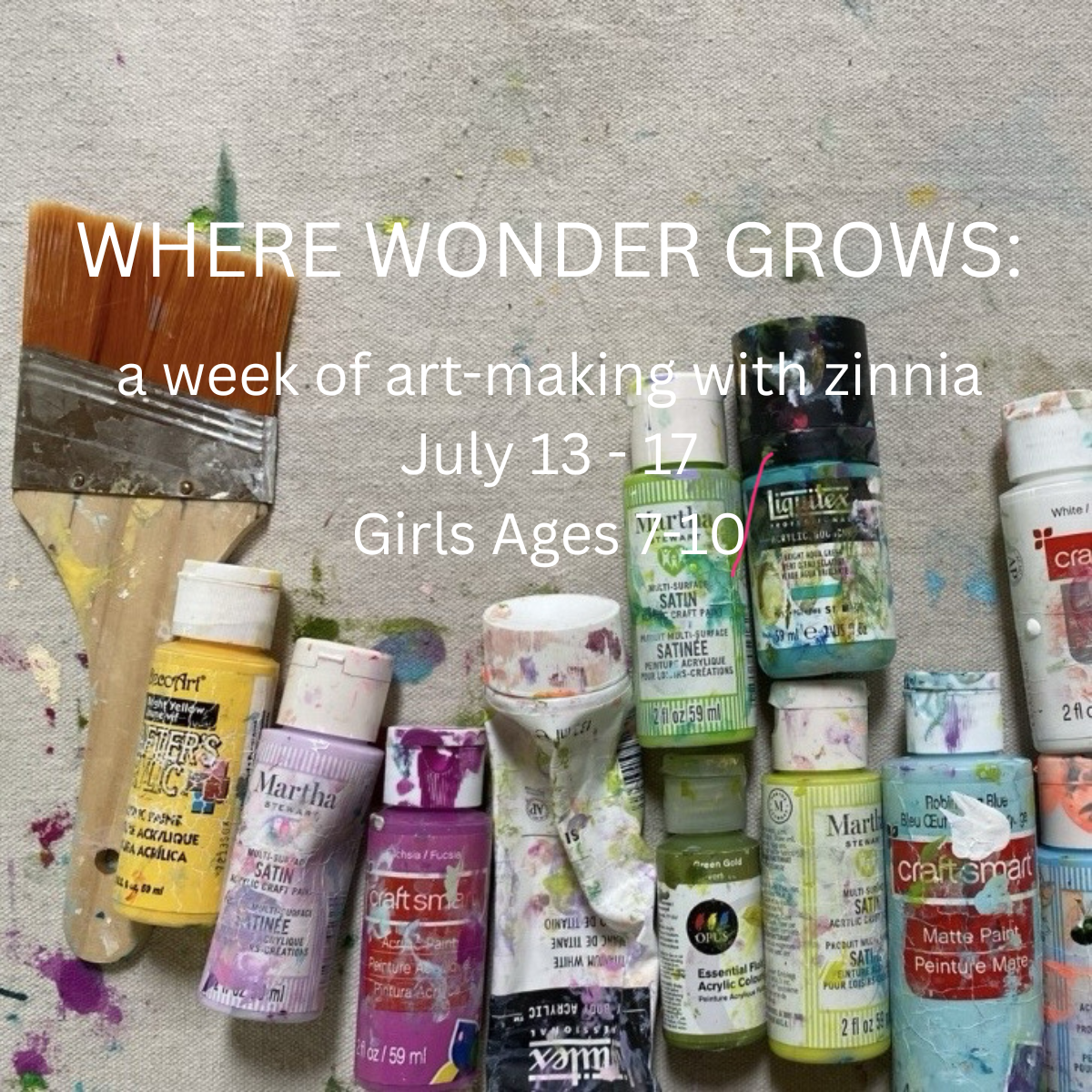 Where Wonder Grows: A Week of Art Making with Zinnia - Zinnia Awakens