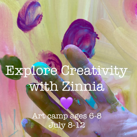 Creative Explorations with Zinnia💜 - Zinnia Awakens