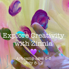 Load image into Gallery viewer, Creative Explorations with Zinnia💜