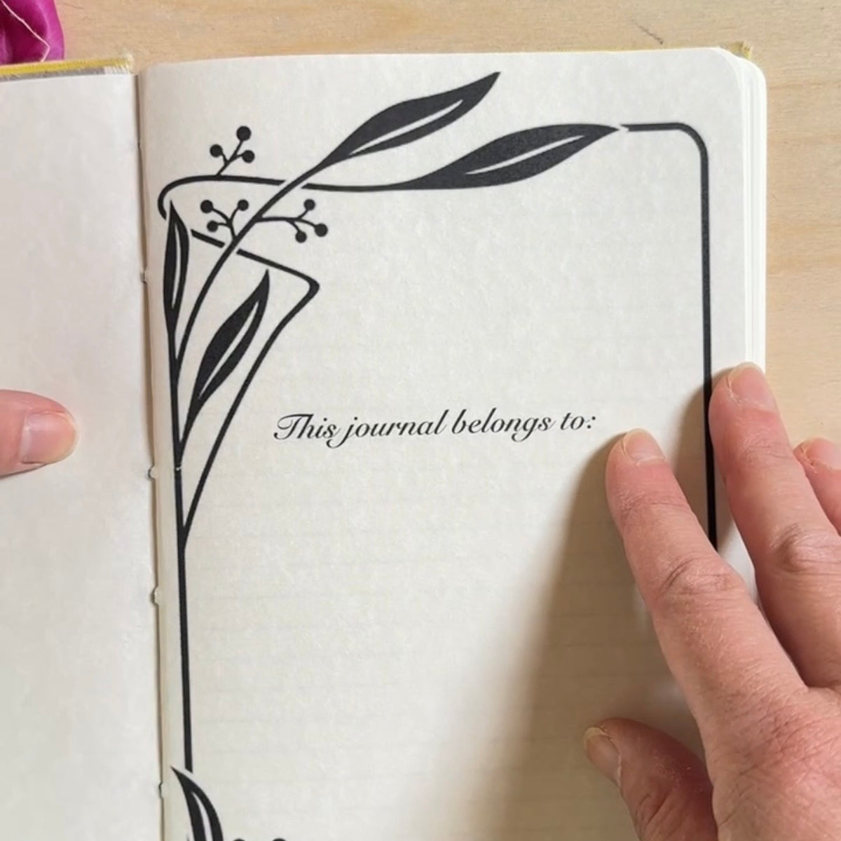 The Jar of Peonies Journal