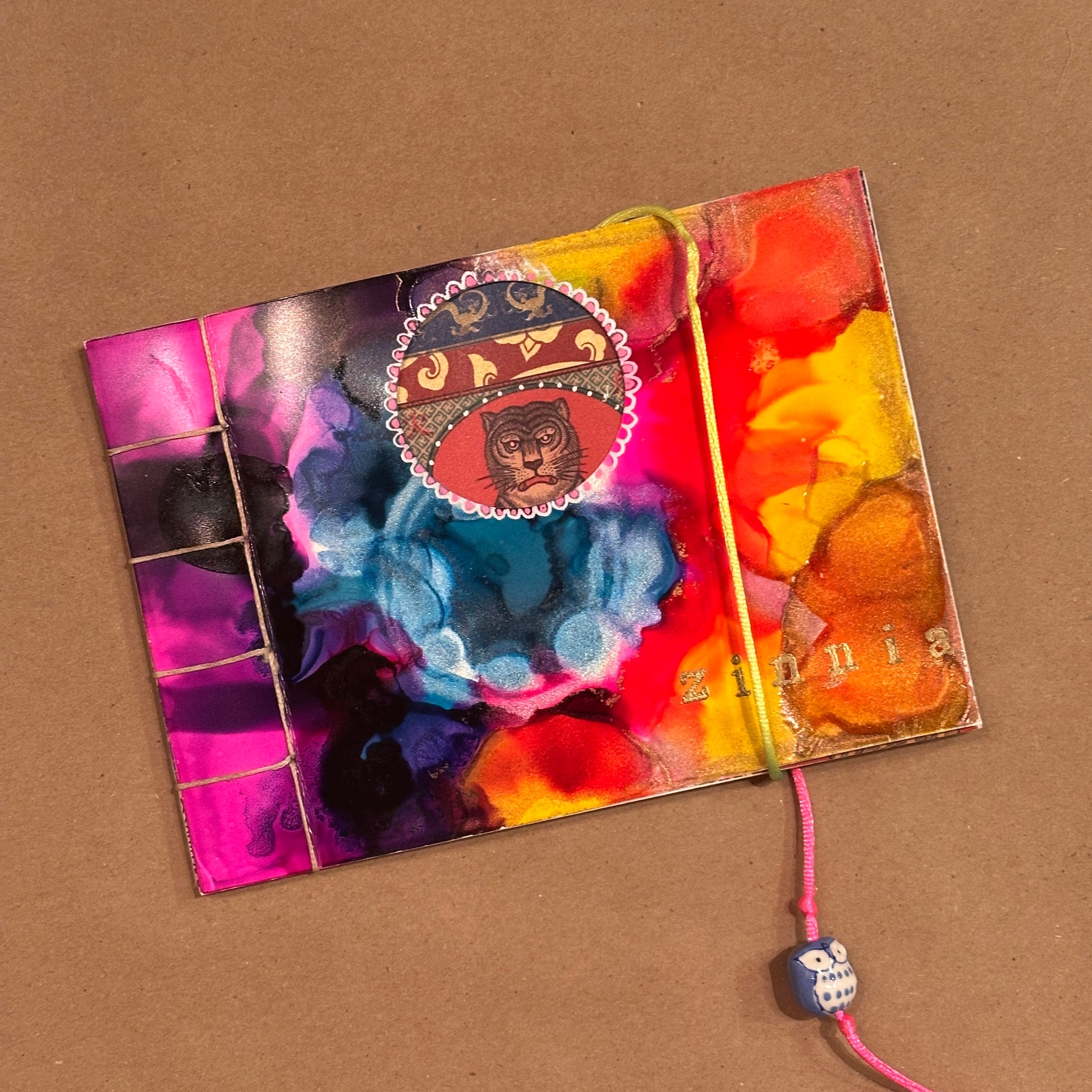 Journal Making 💜 - Zinnia Awakens