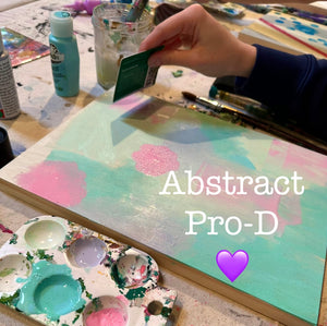 Abstract Pro-D Art Camp 💜