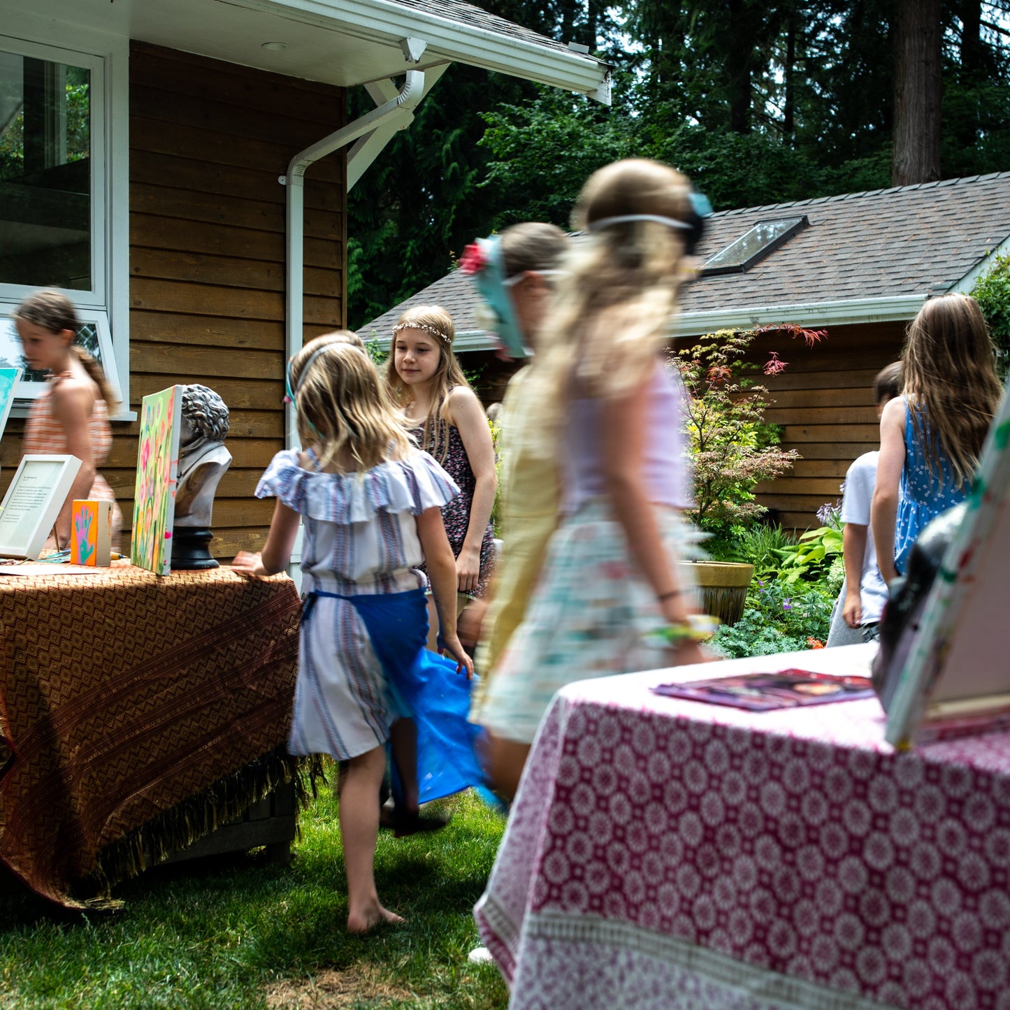 Where Wonder Grows: A Week of Art Making with Zinnia - Zinnia Awakens