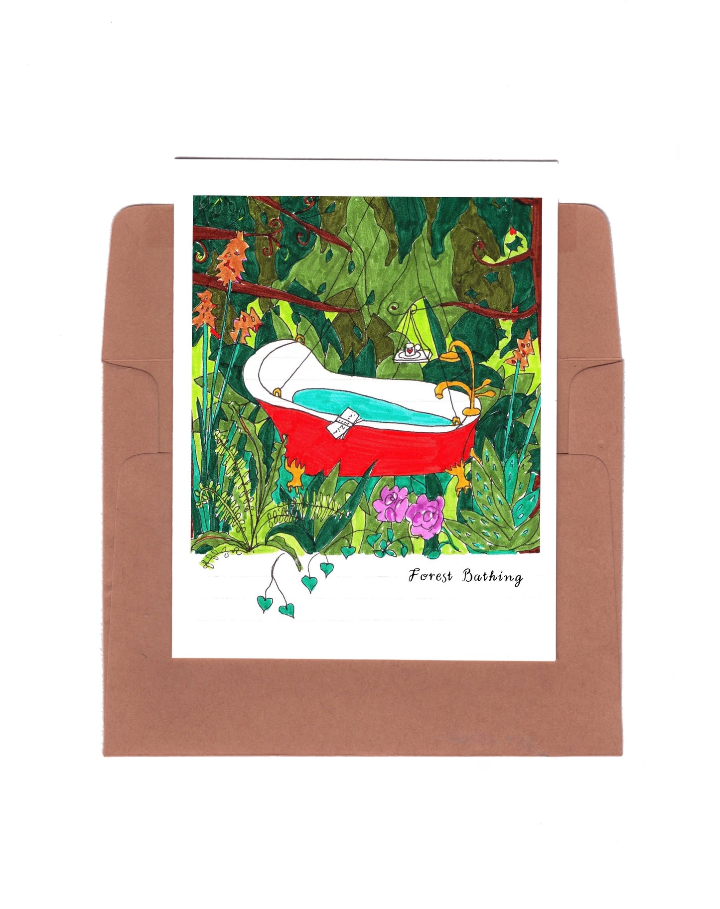 Forest Bathing - Zinnia Awakens