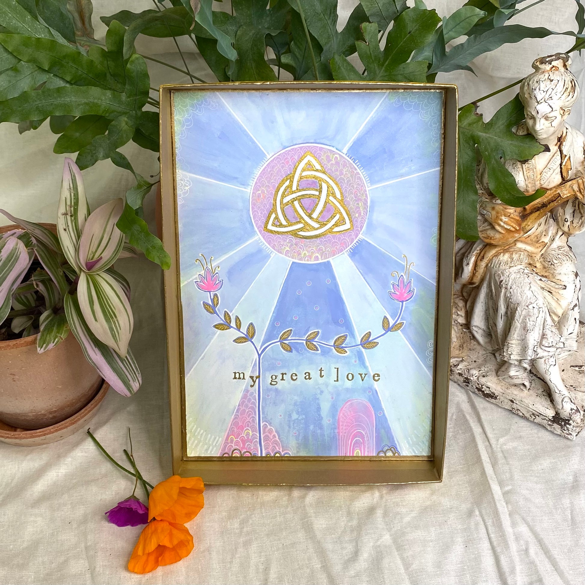 Tree of Life Memory Box - Zinnia Awakens