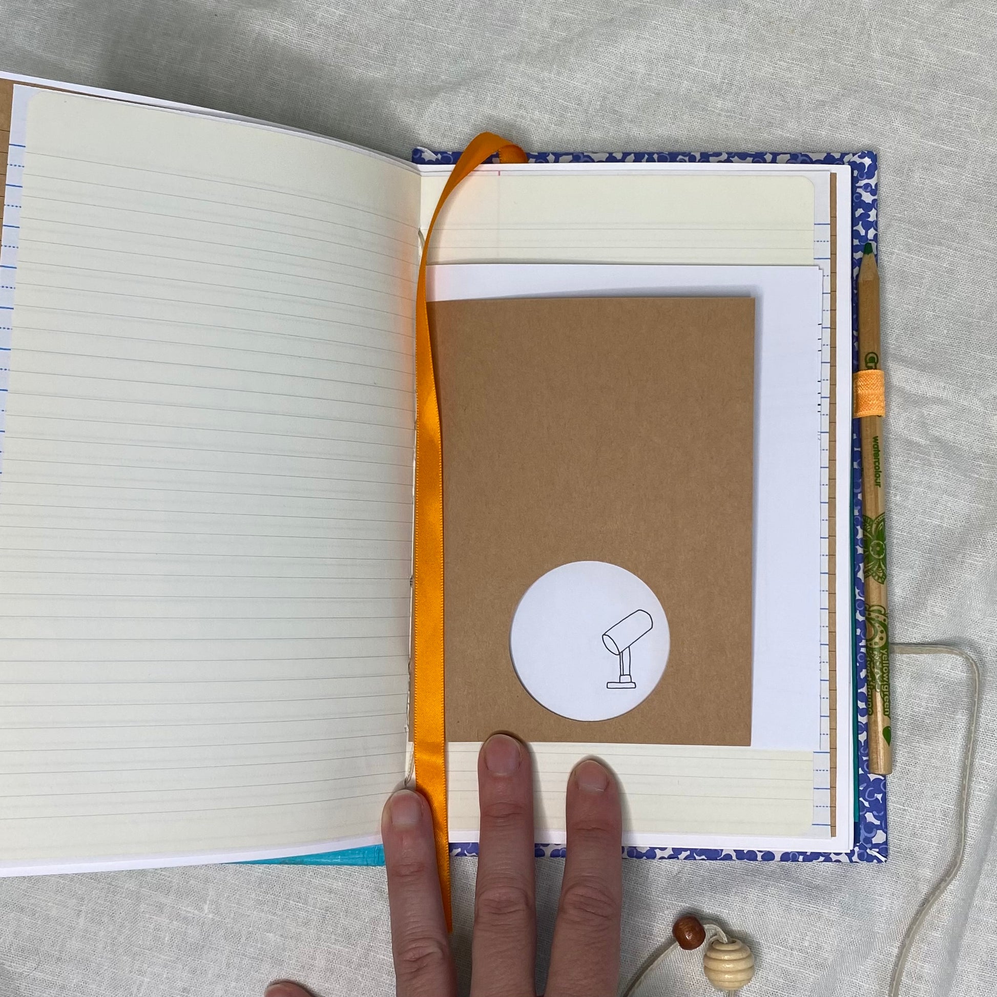 sailboat journal - Zinnia Awakens