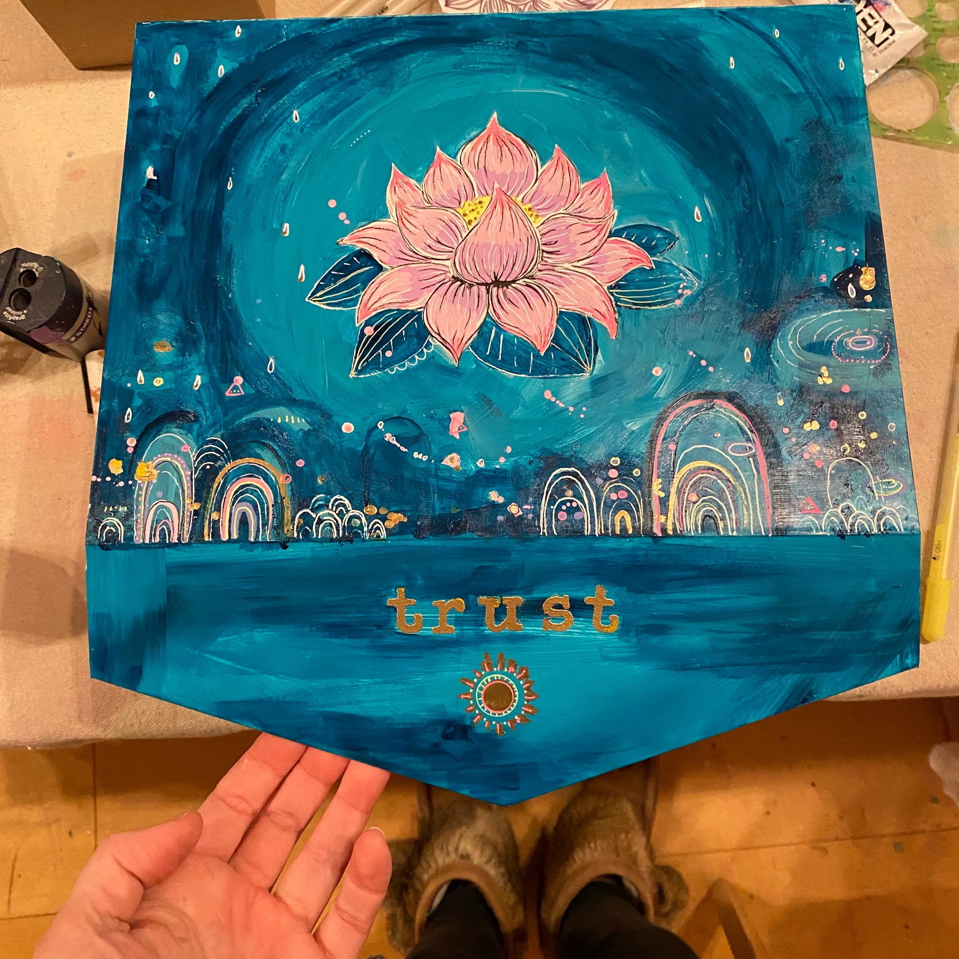 Trust Box 💜 - Zinnia Awakens