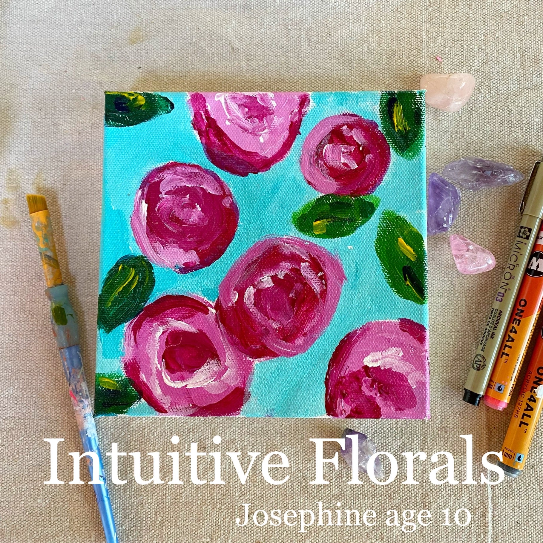 Breathe and Create Week Long Workshop 💜 - Zinnia Awakens