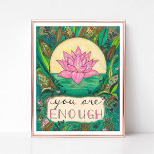 You Are Enough - Zinnia Awakens