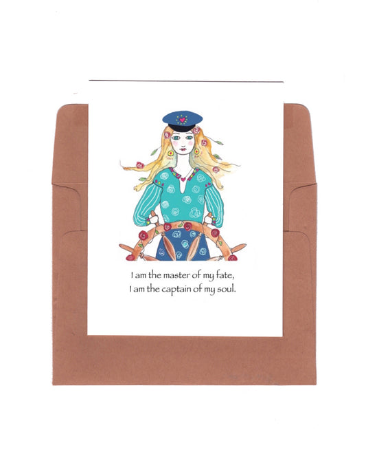 I am the master of my fate... - Zinnia Awakens