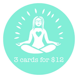 3 cards for $12
