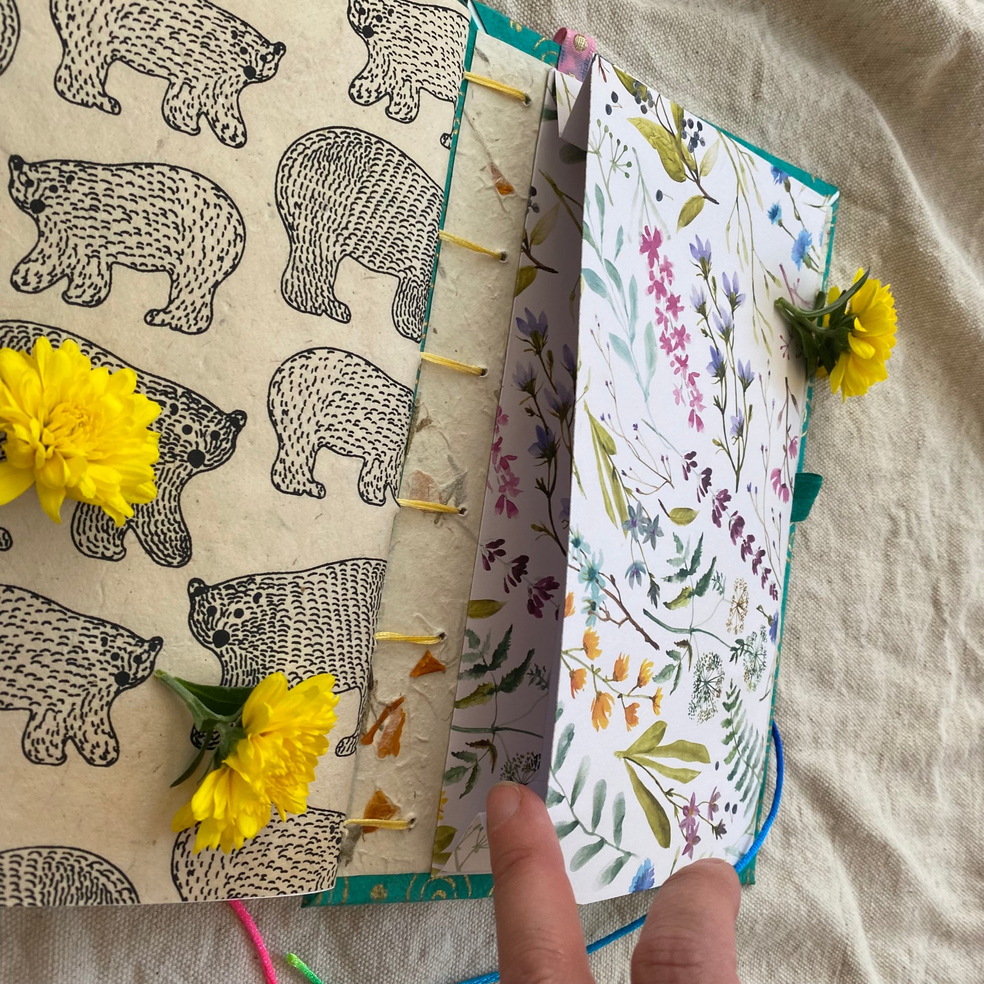 dove journal - Zinnia Awakens