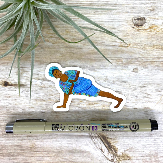 maya angelou sticker 💜 - Zinnia Awakens