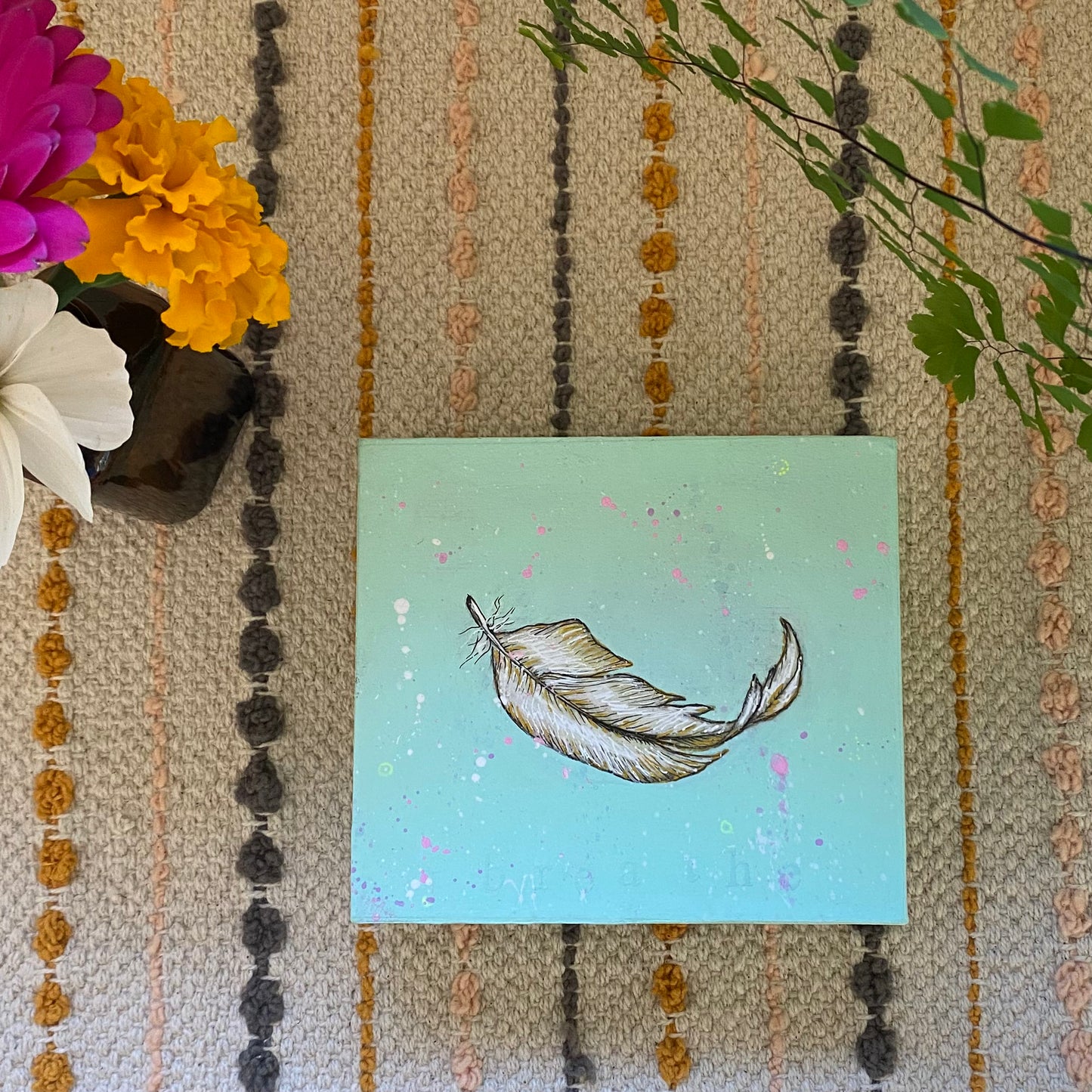 Feather Meditation Box 🪶 💜 - Zinnia Awakens