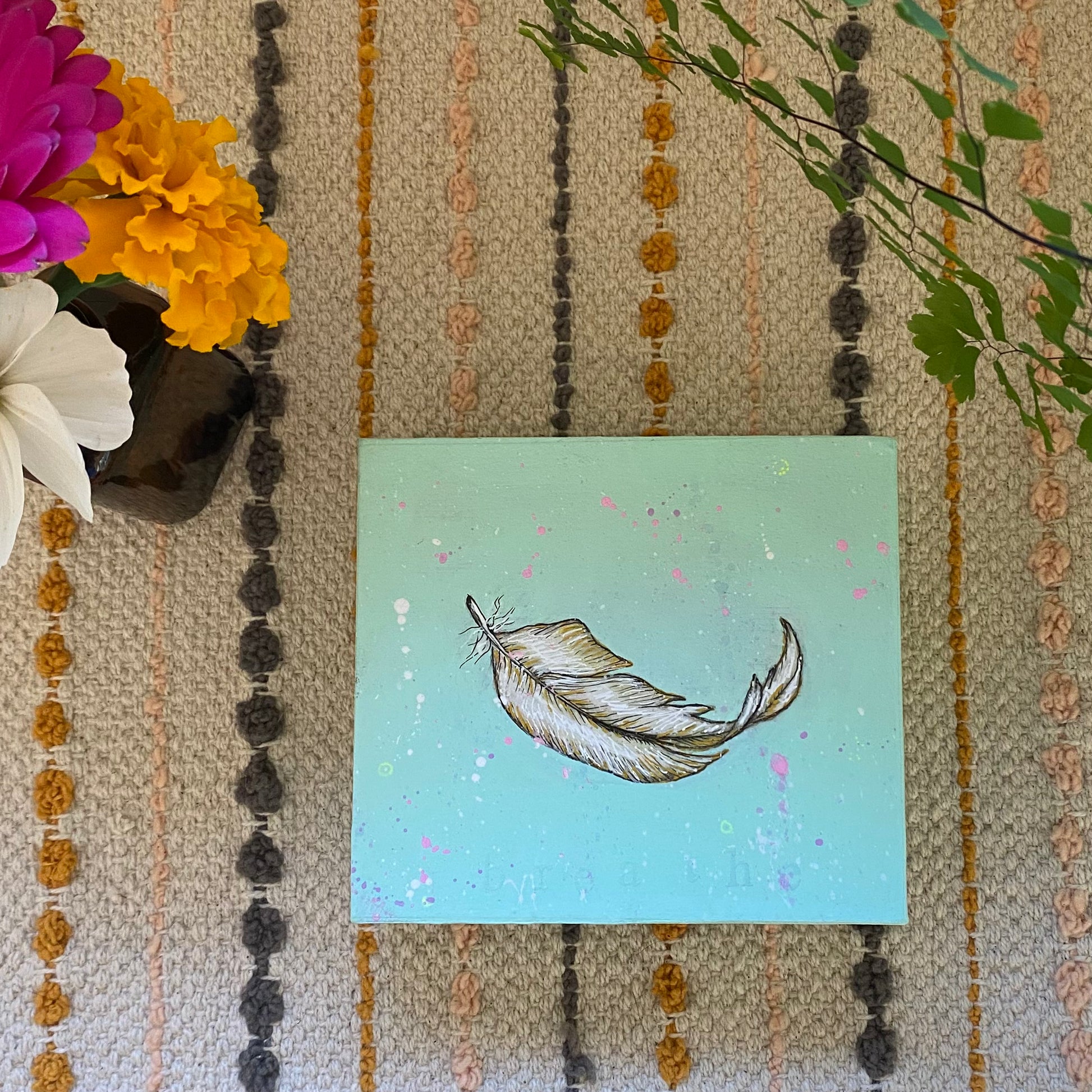 Feather Meditation Box 🪶 💜 - Zinnia Awakens