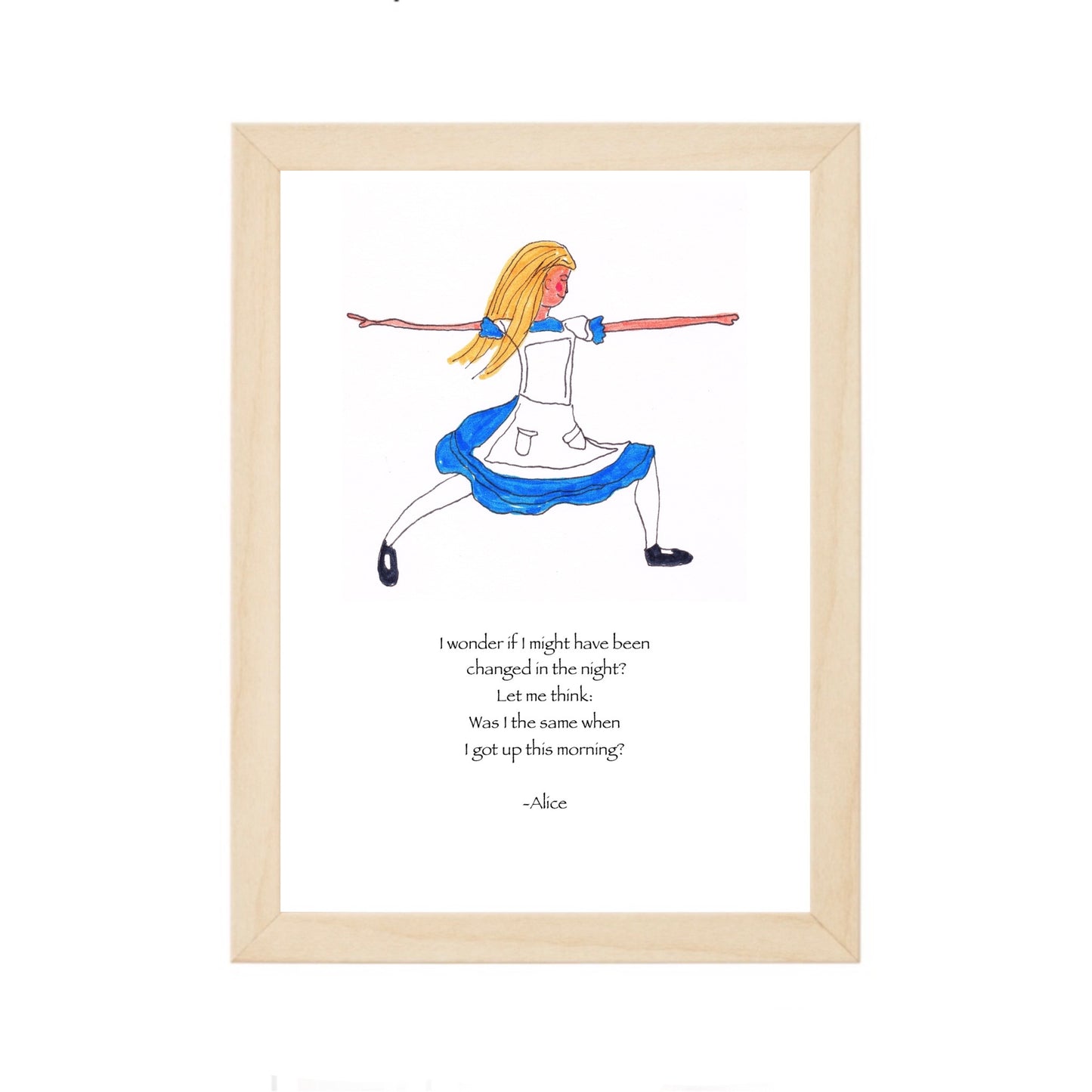 Alice in Wonderland - Zinnia Awakens
