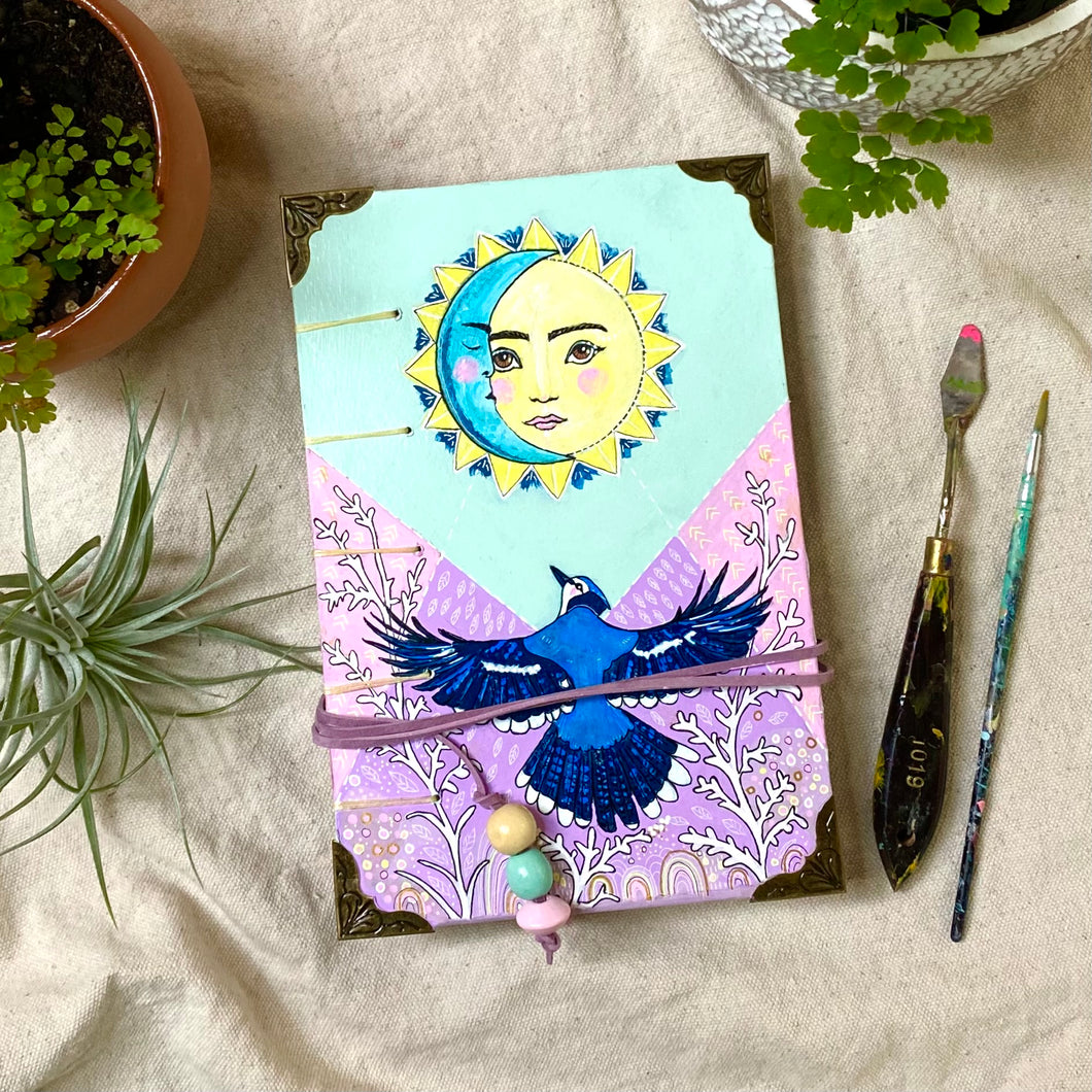 sun and moon journal 🌞 🌙 - Zinnia Awakens