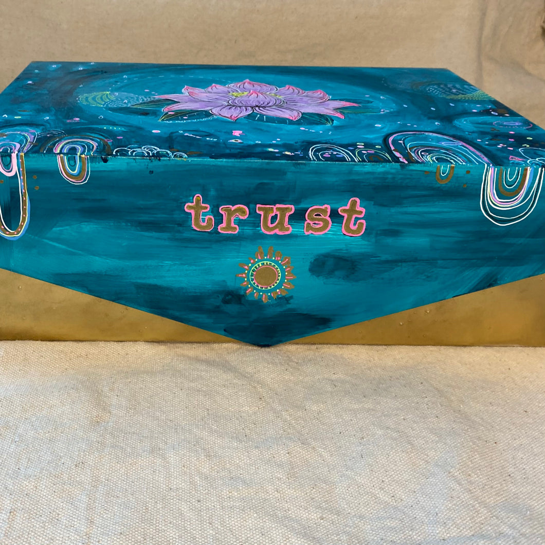 Trust Box 💜 - Zinnia Awakens