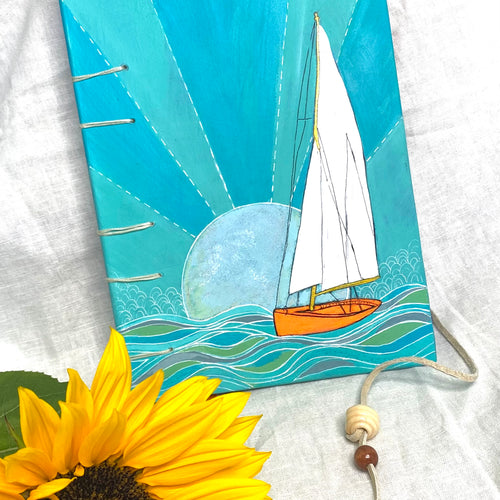 sailboat journal - Zinnia Awakens