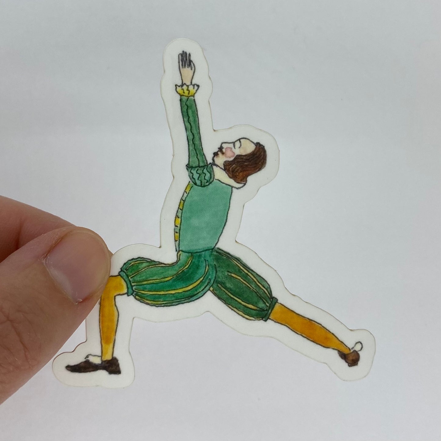 william shakespeare sticker 💜 - Zinnia Awakens