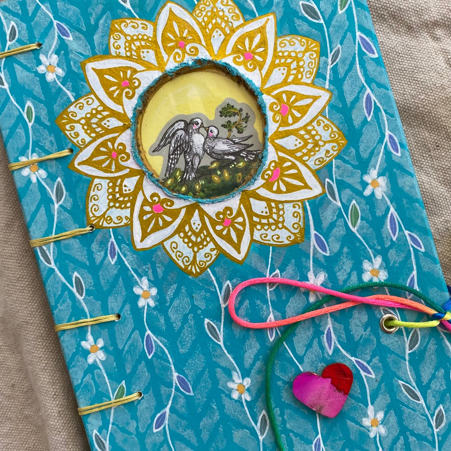 dove journal - Zinnia Awakens