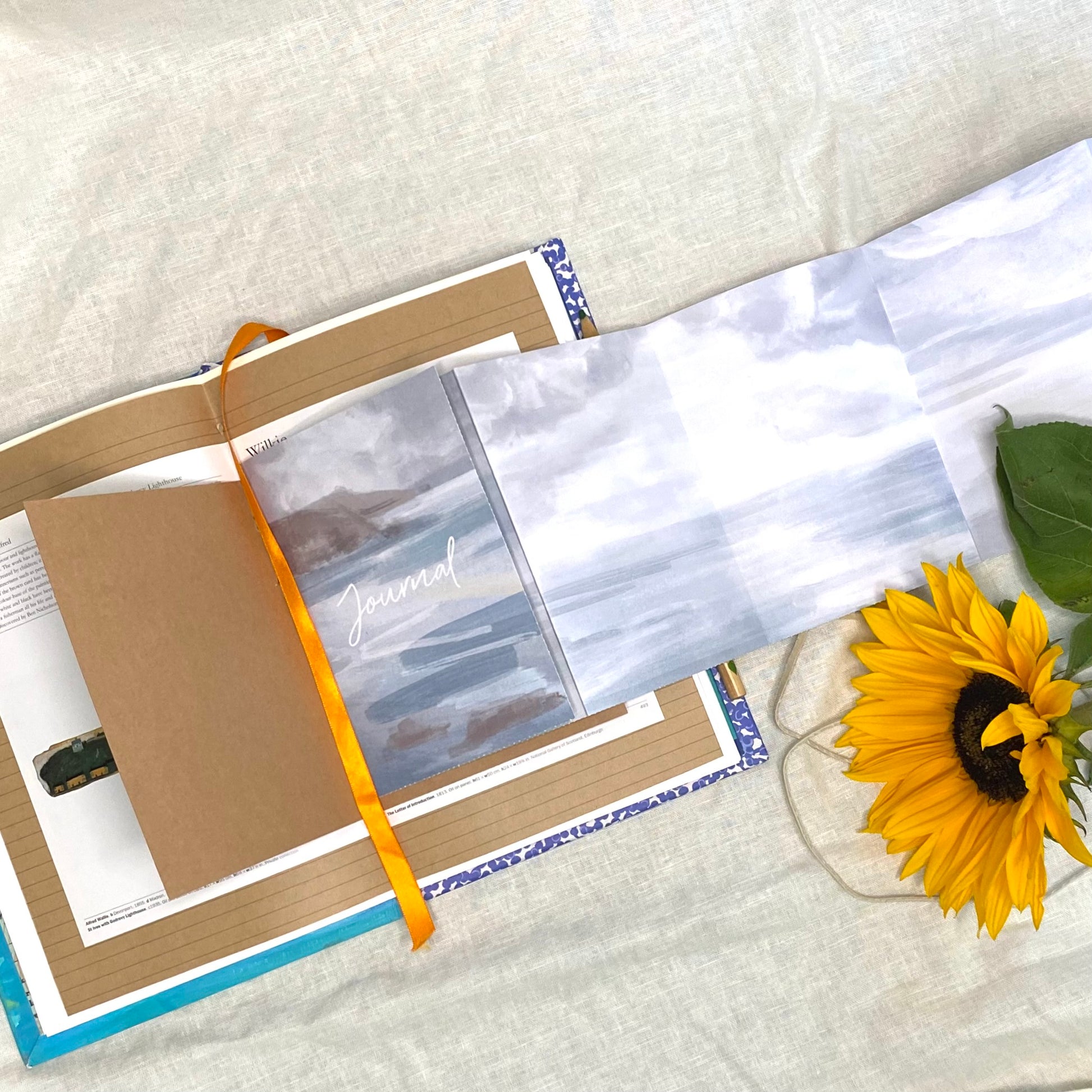 sailboat journal - Zinnia Awakens
