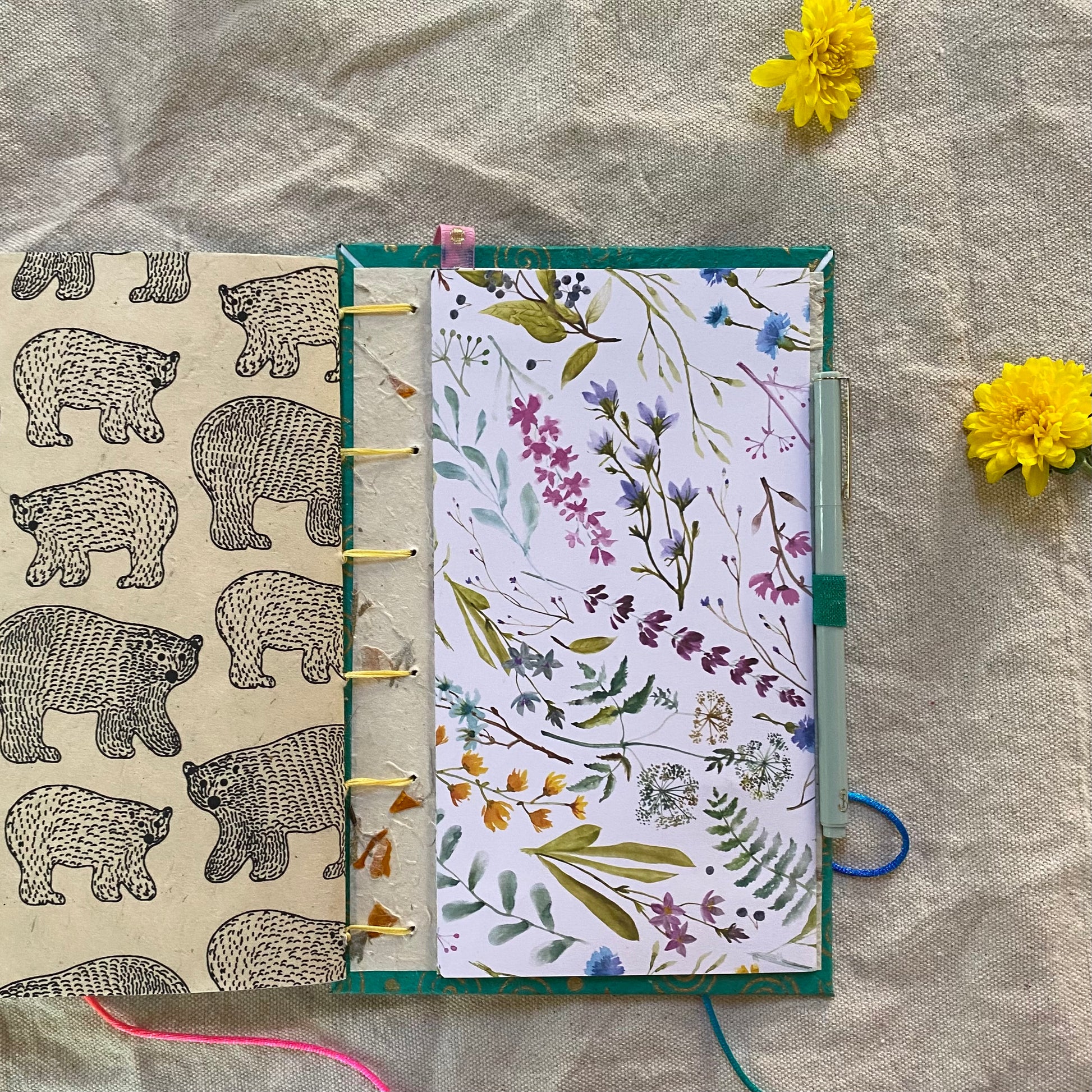 dove journal - Zinnia Awakens