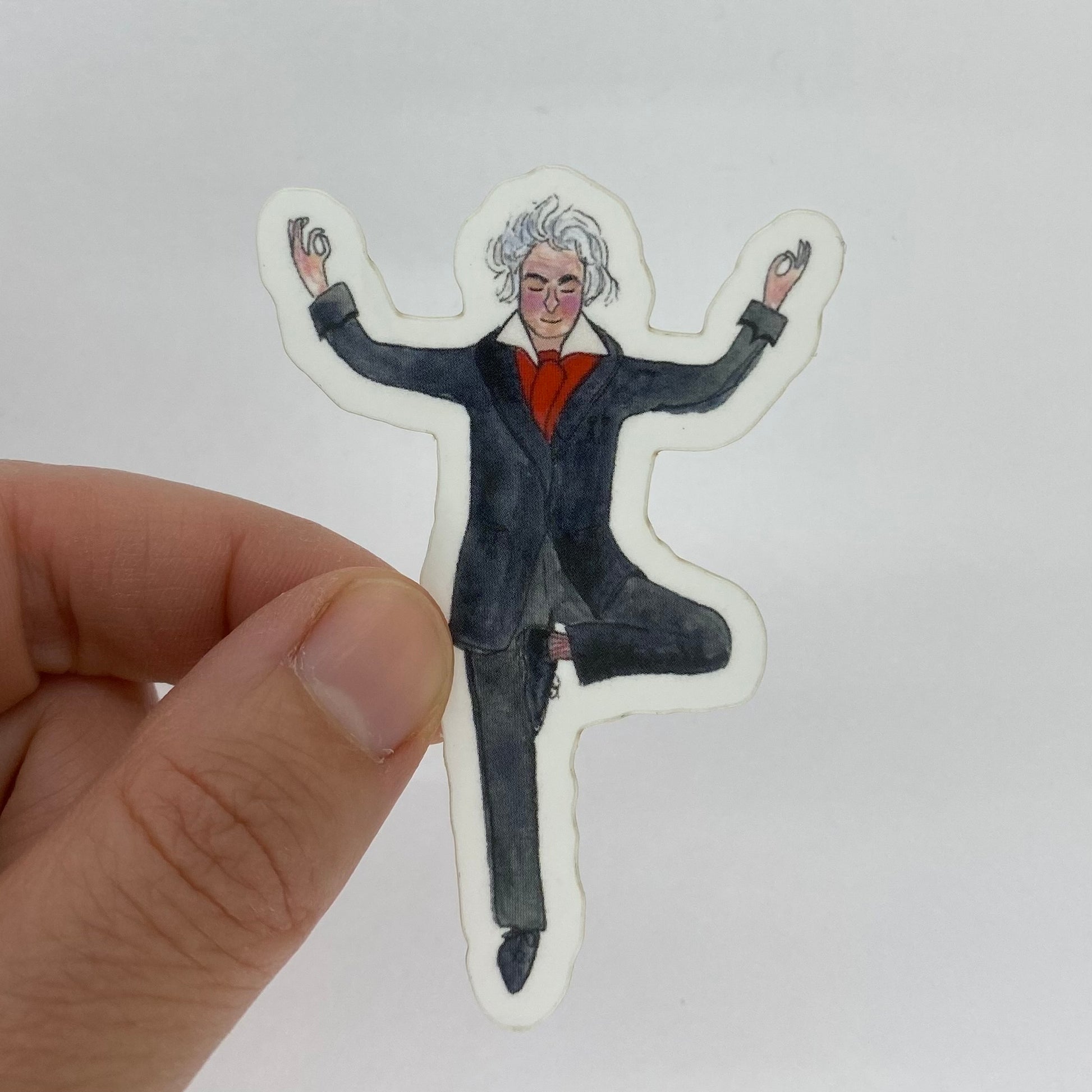 ludwig van beethoven sticker 💜 - Zinnia Awakens