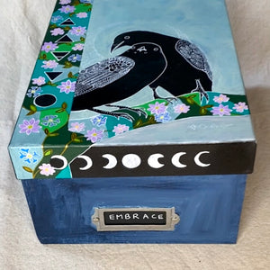 Crow Sacred Box 💜 - Zinnia Awakens